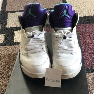 Jordan Retro 5 GRAPE